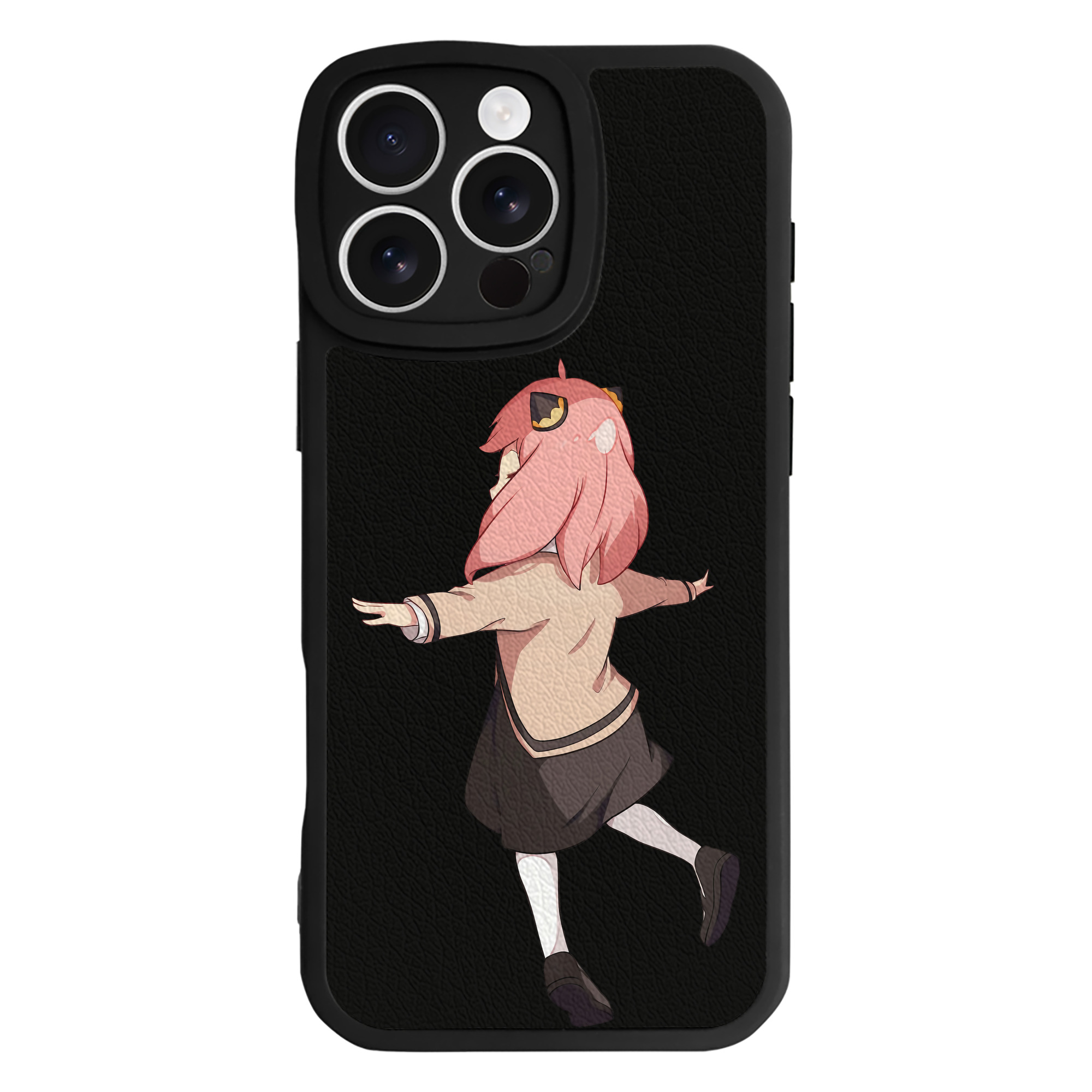 （画像用） SPY×FAMILY间谍家家酒 【iPhone 16シリーズ対応】シリコンスマホケース（レザー調） 材質：シリコン